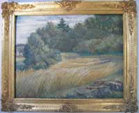 Getreidefeld Ölgemälde